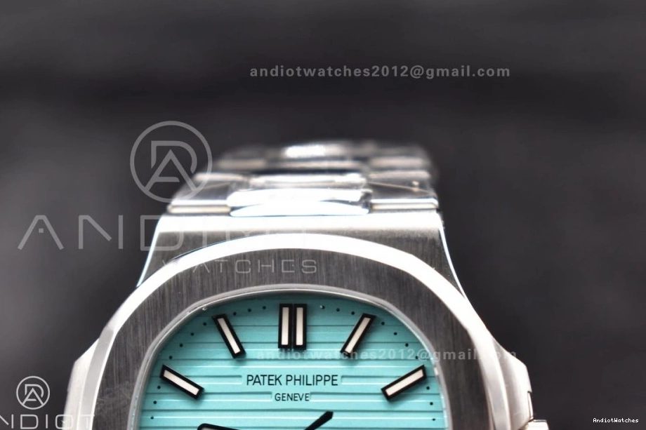 Best WrinkleFree SS Tiffany Tiffany on Nautilus Dial 1:1 324CS Bracelet 913 Blue Edition 5711 GRF 1027